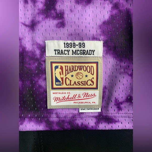 NBA x Mitchell & Ness Toronto Raptors Camo Swingman Jersey - Tracy McGrady - Picture 3 of 4